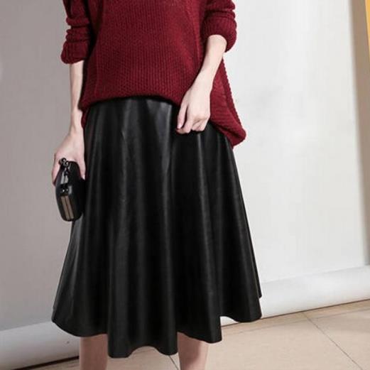 早秋小皮裙搭配:小皮裙性感显瘦凹出好身材 早秋小皮裙搭配:小皮裙性感显瘦凹出好身材