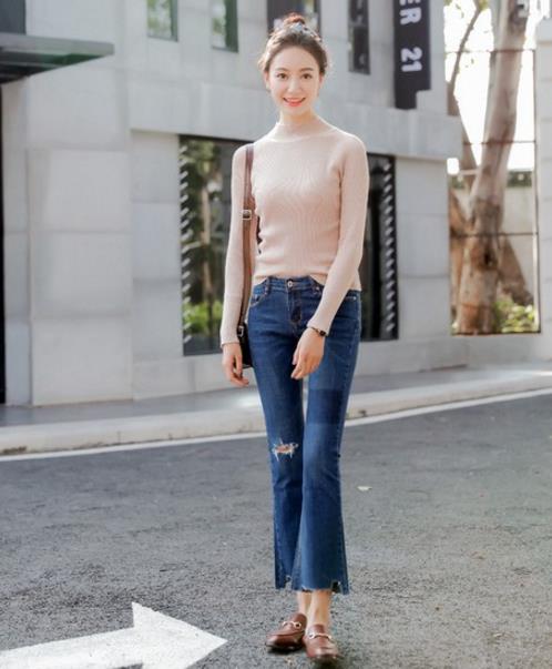 牛仔裤怎么搭配鞋子:6款牛仔裤穿出大长腿 牛仔裤怎么搭配鞋子:6款牛仔裤穿出大长腿