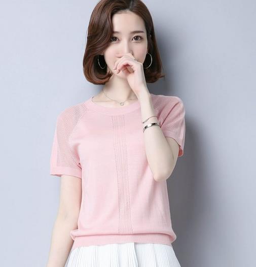 新款糖果色镂空T恤的多种搭配:少女感十足(图) 新款糖果色镂空T恤的多种搭配:少女感十足(图)