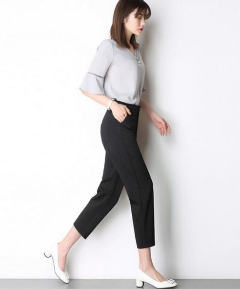 5款打造大长腿高腰宽松九分哈伦裤搭配推荐（图）