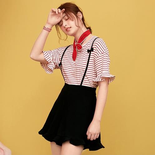 5款休闲范印花无袖连体裤搭配：演绎秋日时尚潮流