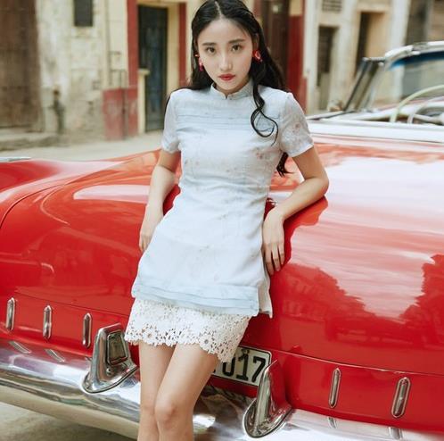 蕾丝鱼尾旗袍裙怎么搭配 :5款旗袍裙玩转复古风(图) 蕾丝鱼尾旗袍裙怎么搭配 :5款旗袍裙玩转复古风(图)