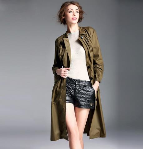 2017最流行的风衣：时尚系带收腰风衣推荐（图）