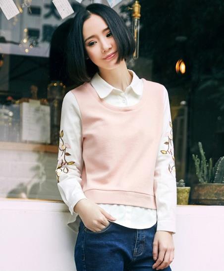 什么外套搭配宽松休闲衬衫才能彰显青春乖巧学院风