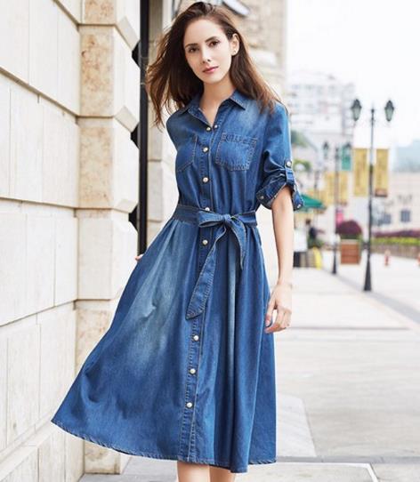 绣花立领连衣裙的多种搭配：5款连衣裙彰显古典风韵