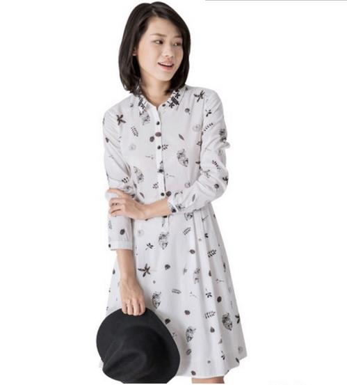 什么外套搭配纯棉收腰衬衫裙才好看:简约大方(图) 什么外套搭配纯棉收腰衬衫裙才好看:简约大方(图)