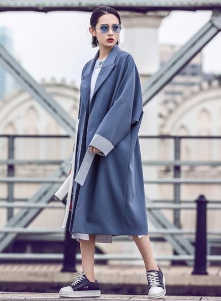 胖MM穿韩版系带风衣搭配:时尚显瘦风衣推荐(图) 胖MM穿韩版系带风衣搭配:时尚显瘦风衣推荐(图)