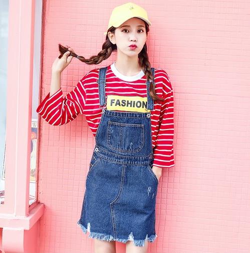 6款青春减龄系带丝绒半裙套装搭配推荐（图）