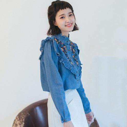 格子牛仔半身裙怎么搭配上衣:5款半身裙打造文艺范 格子牛仔半身裙怎么搭配上衣:5款半身裙打造文艺范