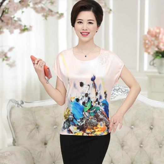 中老年T恤套装搭配：6款套装显瘦又时髦