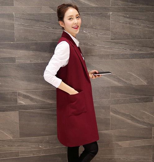 宽松西装马甲怎么搭配：修身简约马甲分享（图）