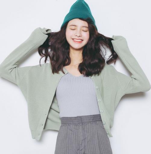 胖MM搭配大码拉链针织开衫：5款开衫显高显瘦（图）