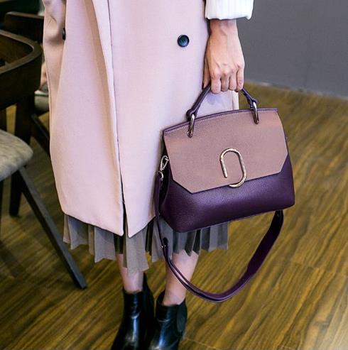 5款回形针搭扣小方包搭配：简洁知性小方包推荐（图）