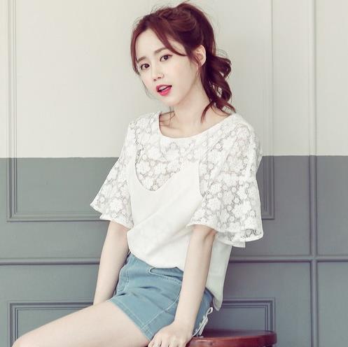 圆领雪纺蕾丝衫怎么搭配:5款衬衫少女心十足推荐(图) 圆领雪纺蕾丝衫怎么搭配:5款衬衫少女心十足推荐(图)