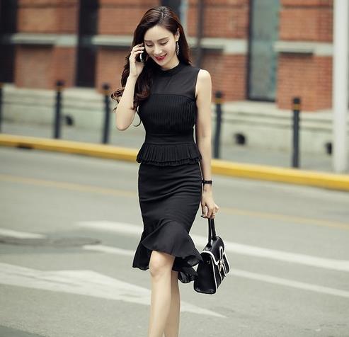 百褶收腰鱼尾裙搭配:6款鱼尾裙穿出熟女范 百褶收腰鱼尾裙搭配:6款鱼尾裙穿出熟女范