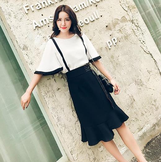 荷叶边条纹雪纺衫搭配:雪纺衫婉约端庄显气质 荷叶边条纹雪纺衫搭配:雪纺衫婉约端庄显气质