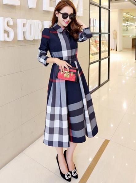 职业秋装长裙2017：6款搭配穿出成熟女人魅力