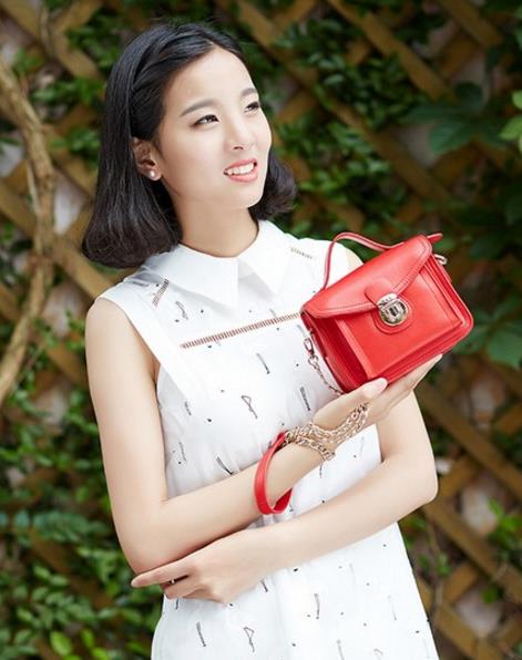 这几款小资情调的印花真皮手拿斜挎包搭配推荐（图）