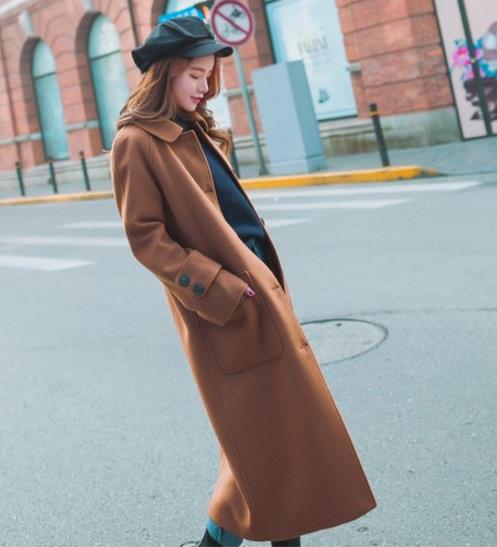 高圆圆同款宽松羊毛呢外套：高端大气外套推荐（图）