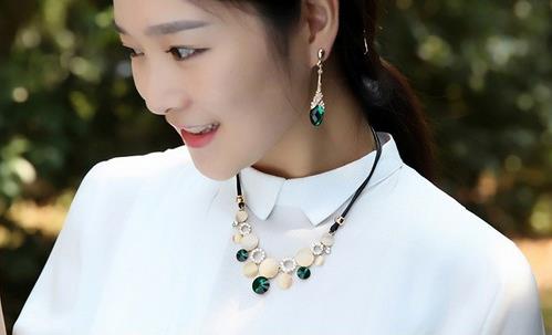 闪闪锁骨链的多种搭配：时尚百搭锁骨链推荐（图）