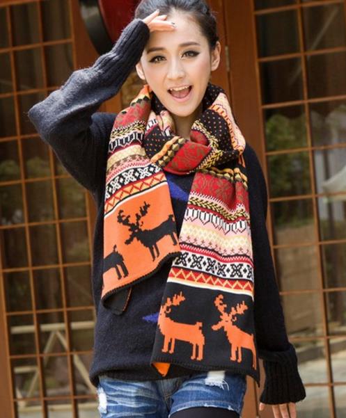 有加厚超长款两用保暖围巾我觉得冬天很温暖(图) 有加厚超长款两用保暖围巾我觉得冬天很温暖(图)