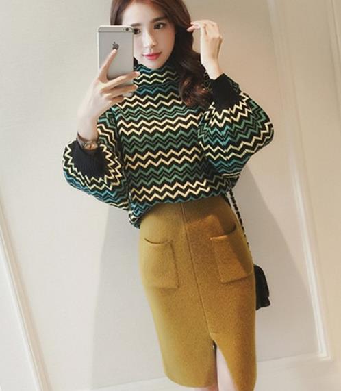 套装也能美出仪态万方：新款开衩背带裙两件套分享