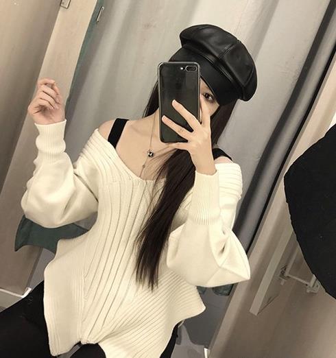 秋冬暖女时髦必杀技:刺绣宽松套头毛衣走起(图) 秋冬暖女时髦必杀技:刺绣宽松套头毛衣走起(图)