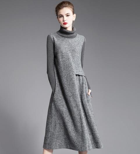 毛呢格子长袖套装怎么搭配才能彰显知性气质（图）