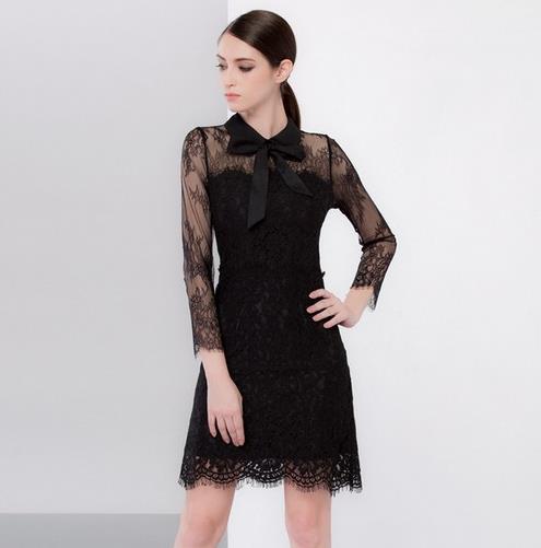 万能的连衣裙内搭:蕾丝绣花连衣裙搭配推荐(图) 万能的连衣裙内搭:蕾丝绣花连衣裙搭配推荐(图)