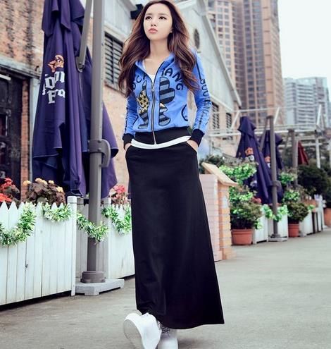 手拿包搭配格纹西装中裙两件套:知性不失个性(图) 手拿包搭配格纹西装中裙两件套:知性不失个性(图)