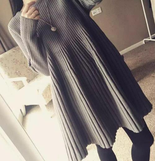 五款外穿打底针织连衣裙:好看显瘦还保暖(图) 五款外穿打底针织连衣裙:好看显瘦还保暖(图)