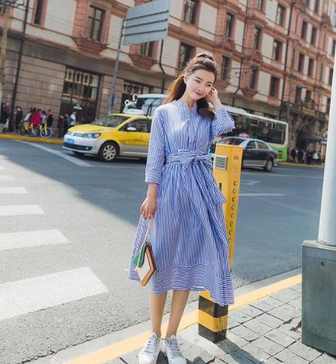 五款外穿打底针织连衣裙：好看显瘦还保暖（图）