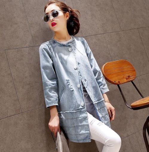 永不过时的牛仔外套：百搭外套尽显早秋时尚流（图）