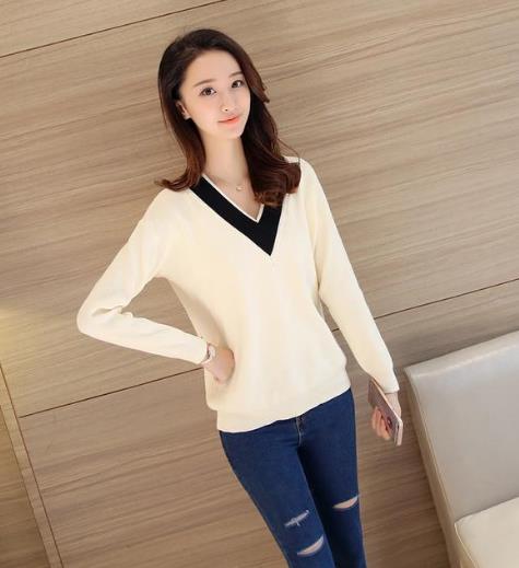 秋冬最好的伴侣:短款鸡心领毛衣搭配推荐(图) 秋冬最好的伴侣:短款鸡心领毛衣搭配推荐(图)