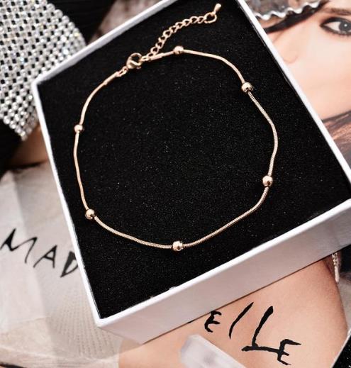 个性潮人花朵脚链：6款清新时尚脚链搭配推荐（图）