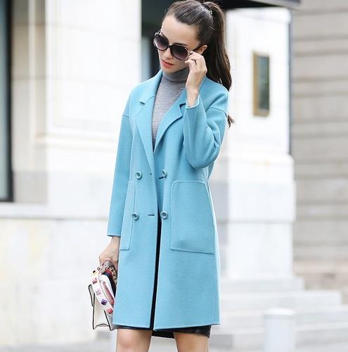 秋冬款最时髦中长款呢外套：女装新款外套分享（图）