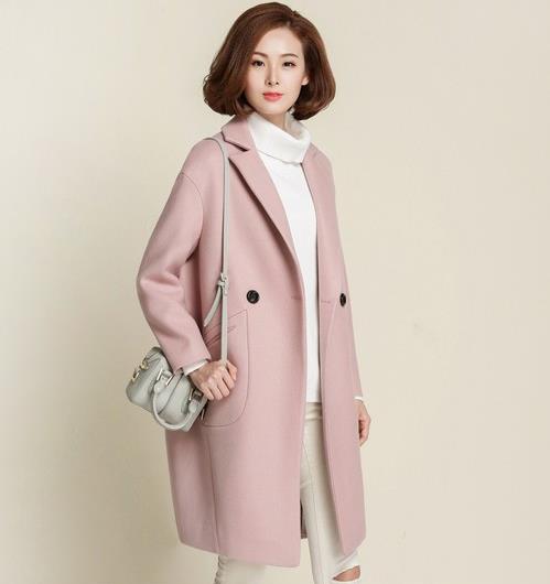 秋冬款最时髦中长款呢外套：女装新款外套分享（图）