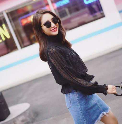 2017最新潮流百搭桑蚕丝衬衣长袖：凸显干练（图）