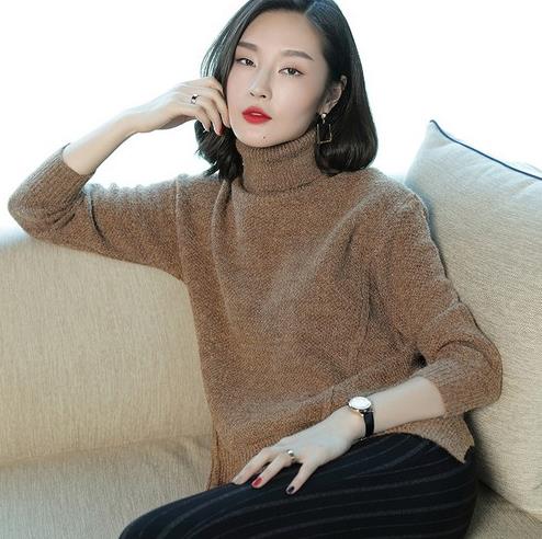 秋冬有这几款宽松高领毛衣就是要好搭又保暖(图) 秋冬有这几款宽松高领毛衣就是要好搭又保暖(图)