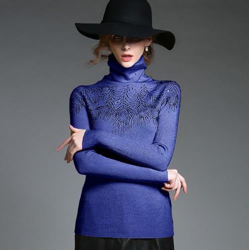 秋冬有这几款宽松高领毛衣就是要好搭又保暖(图) 秋冬有这几款宽松高领毛衣就是要好搭又保暖(图)