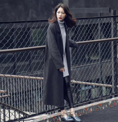 修身长款呢子大衣搭配：经典又百搭大衣分享（图）