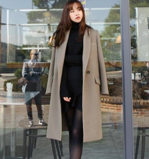 修身长款呢子大衣搭配：经典又百搭大衣分享（图）