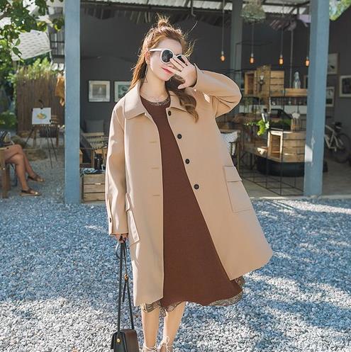 圆环扣蝙蝠袖外套搭配百褶半身裙：显高显瘦（图）