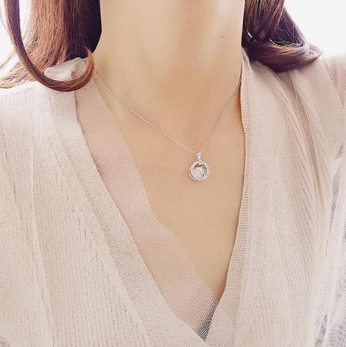 韩国925纯银心跳短款项链:简约百搭项链分享(图) 韩国925纯银心跳短款项链:简约百搭项链分享(图)