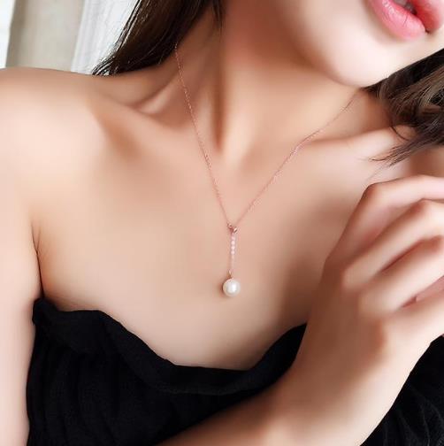 韩国925纯银心跳短款项链：简约百搭项链分享（图）