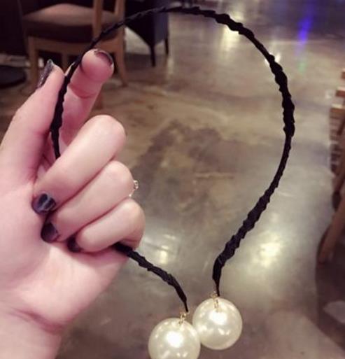 韩版大珍珠假耳环吊坠搭配：打造甜美名媛范（图）