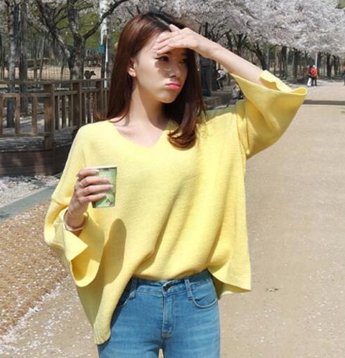 有毛衣这个冬天更暖和：韩版宽松加厚毛衣推荐（图）