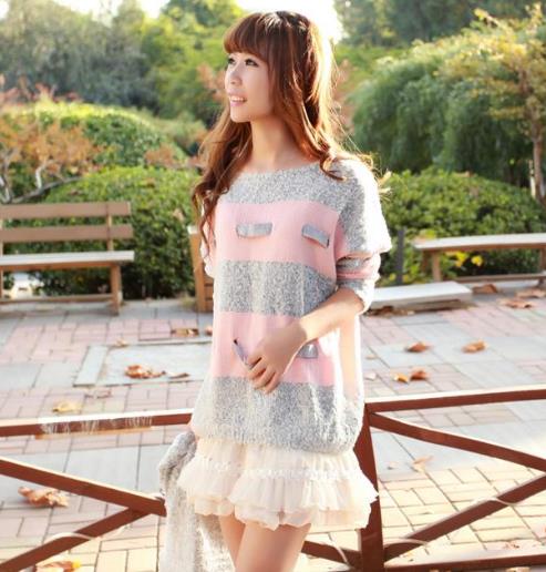 有毛衣这个冬天更暖和：韩版宽松加厚毛衣推荐（图）