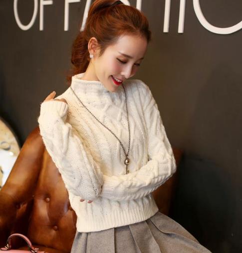 有毛衣这个冬天更暖和：韩版宽松加厚毛衣推荐（图）