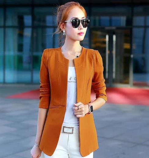 秋季必备修身小西装：时尚显瘦小西装搭配（图）